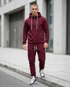 Statement Street - Vesil | Gerippter Baumwoll Anzug Herren
