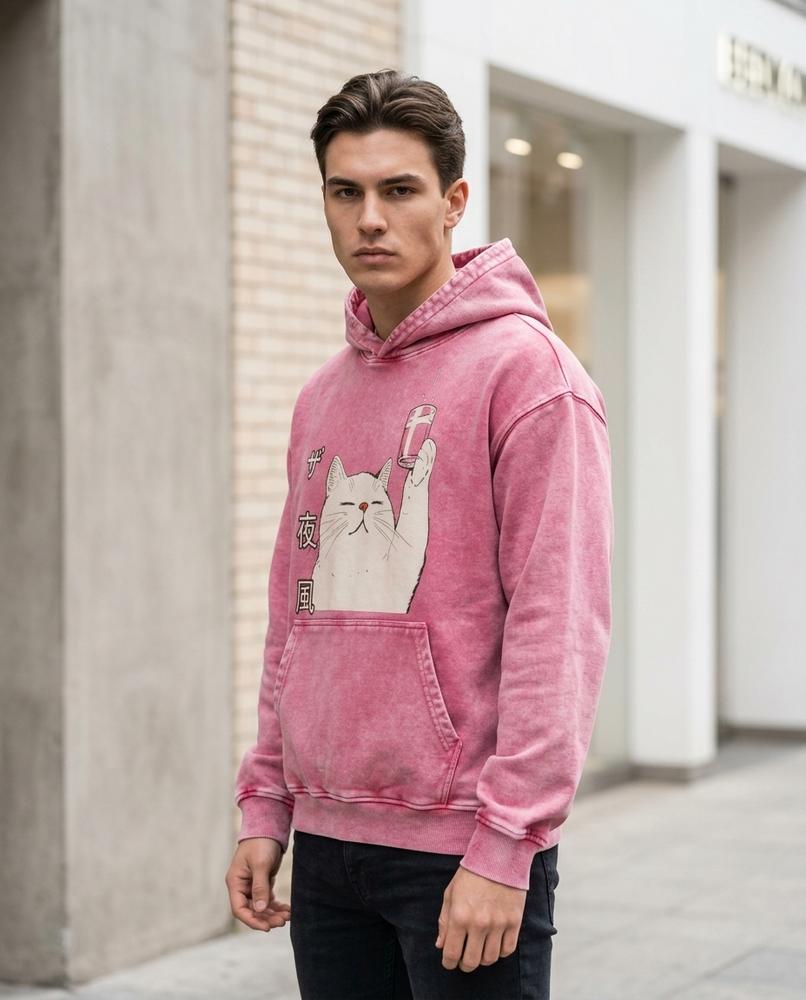Statement Street - Eavit | Oversized Bedruckter Hoodie Unisex