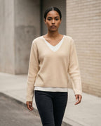 Statement Street - Vazor | Gerippt Locker Pullover Damen
