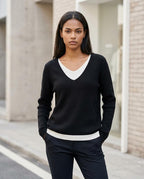 Statement Street - Vazor | Gerippt Locker Pullover Damen