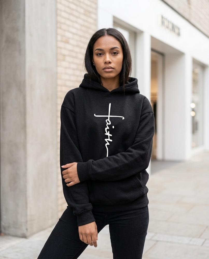 Statement Street - Vipel | Langärmelig Bedruckt Hoodie Damen