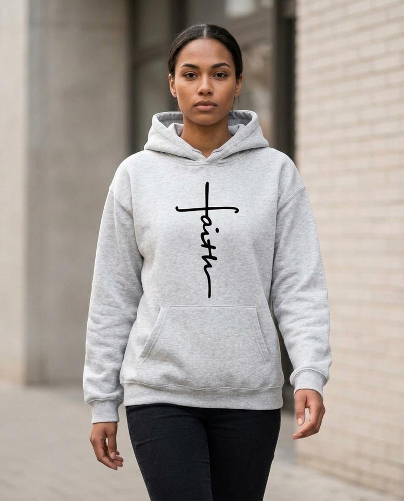 Statement Street - Vipel | Langärmelig Bedruckt Hoodie Damen