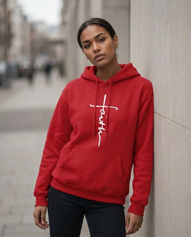 Statement Street - Vipel | Langärmelig Bedruckt Hoodie Damen