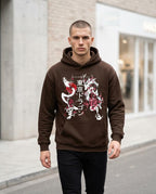 Statement Street - Rihuk | Bedruckter Langärmeliger Hoodie Unisex