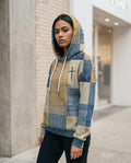 Statement Street - Eodas | Gemusterter Langärmliger Hoodie Damen