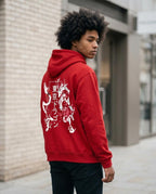 Statement Street - Rihuk | Bedruckter Langärmeliger Hoodie Unisex