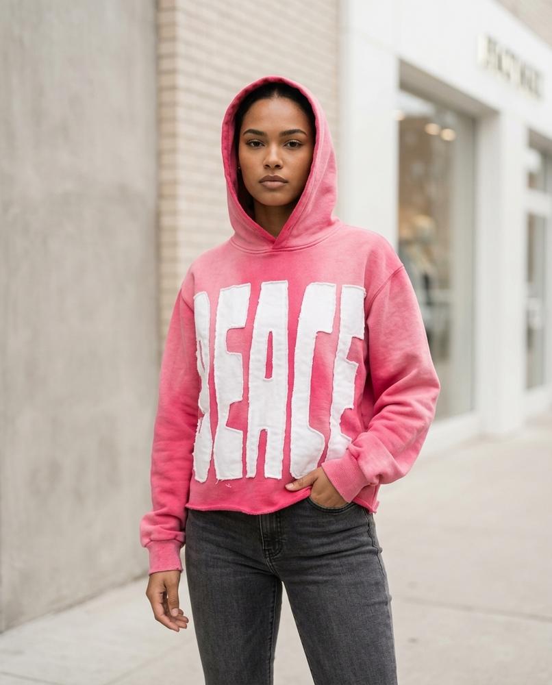 Statement Street - Yifit | Gewaschen Appliziert Hoodie Unisex