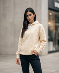 Statement Street - Yikim | Langgeschnitten Seitlich Geschlitzt Hoodie Damen