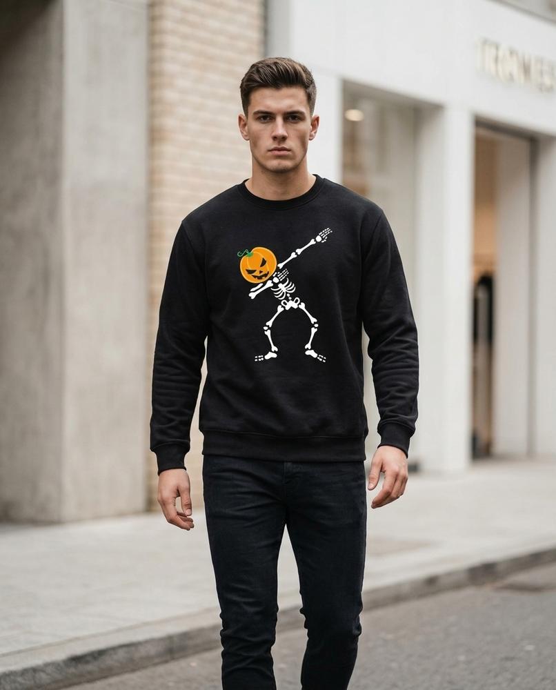 Statement Street - Yufot | Langärmliges Bedrucktes Sweatshirt Unisex