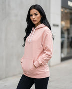Statement Street - Yikim | Langgeschnitten Seitlich Geschlitzt Hoodie Damen