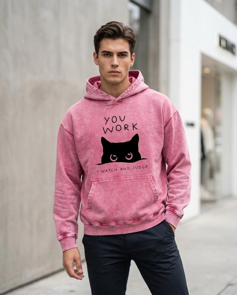 Statement Street - Eedak | Bedruckt Gewaschen Hoodie Unisex