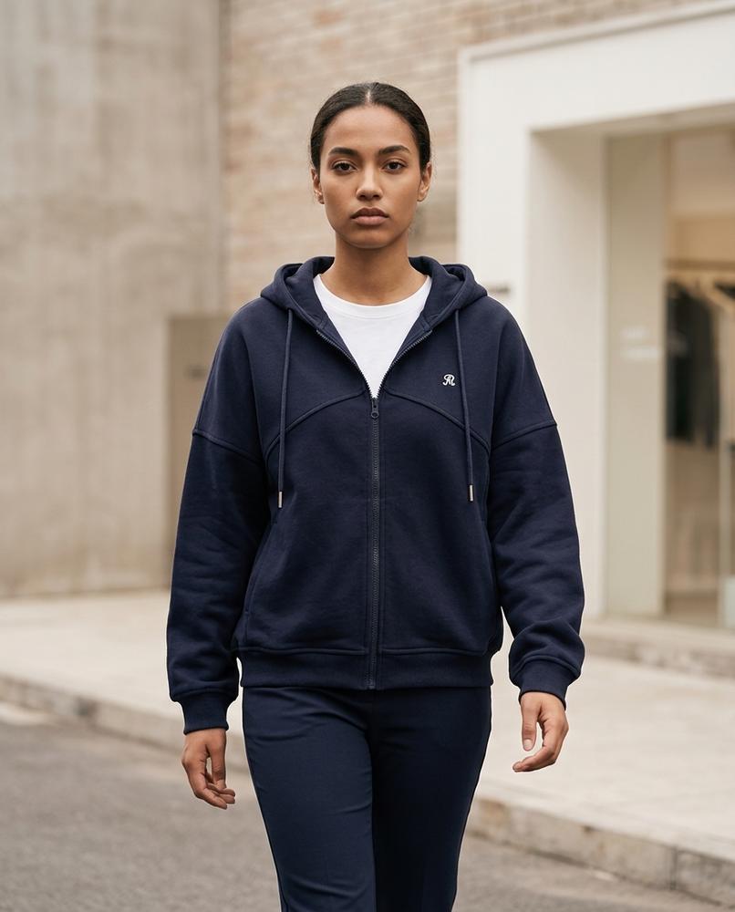 Statement Street - Luviv | Reißverschluss Oversized Hoodie Unisex
