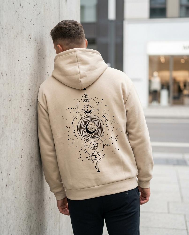 Statement Street - Domav | Bedruckter Langärmliger Hoodie Unisex