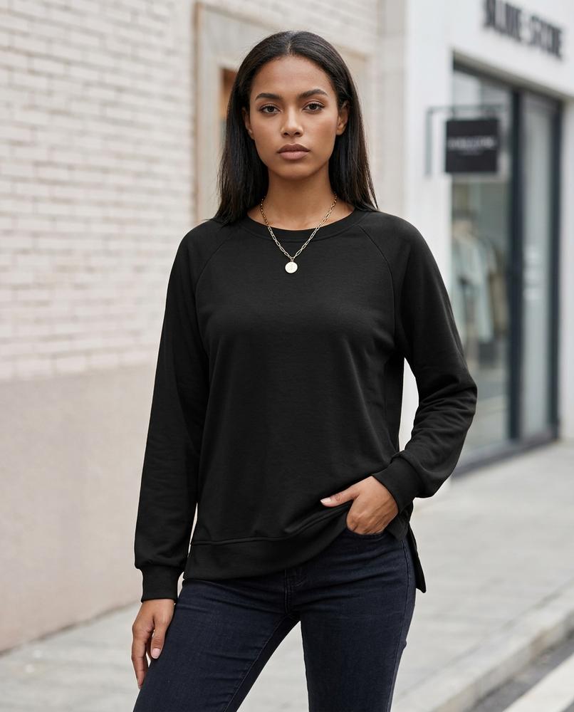 Statement Street - Lotur | Langärmliges Raglan Sweatshirt Damen