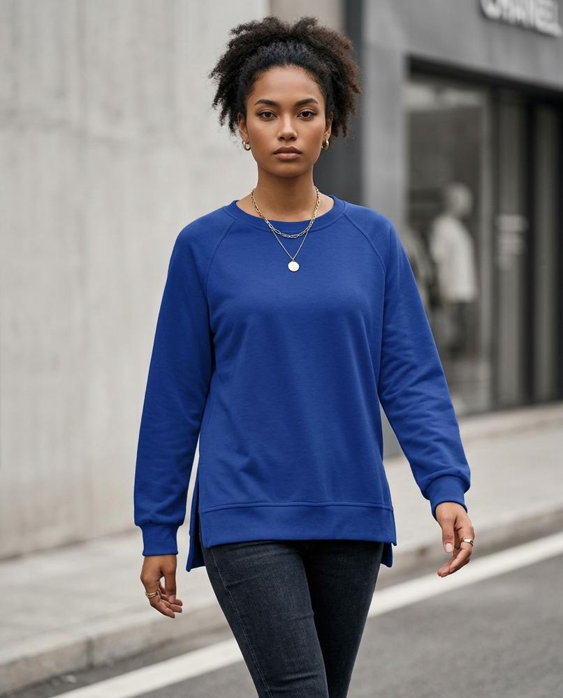 Statement Street - Lotur | Langärmliges Raglan Sweatshirt Damen