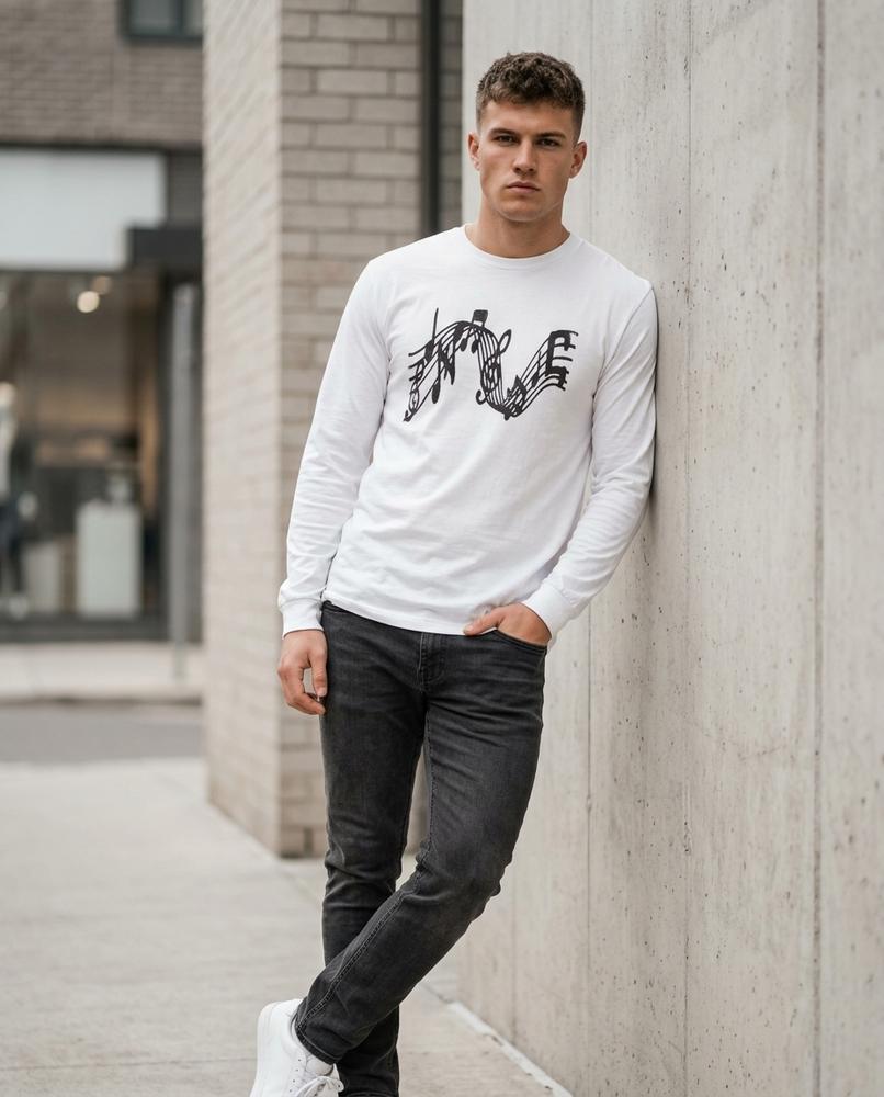 Statement Street - Kufir | Langärmlig Bedruckt Shirt Unisex