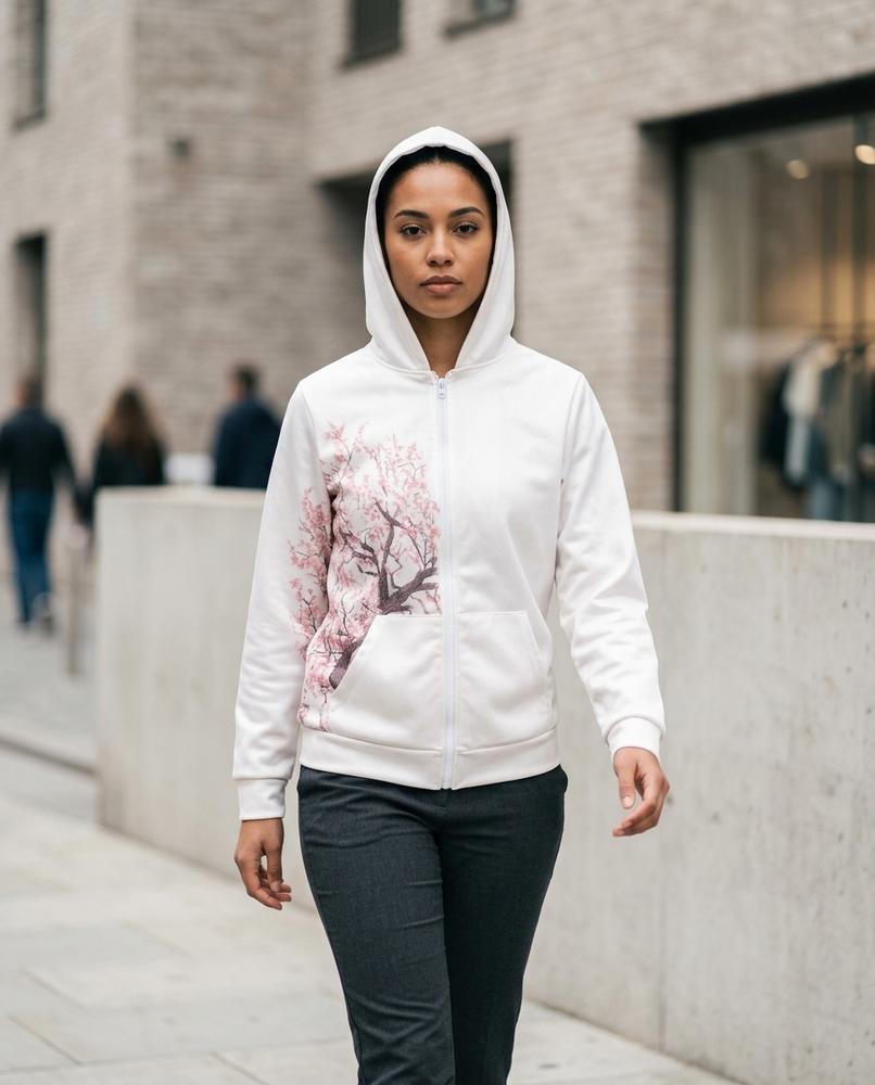 Statement Street - Kafal | Bedruckt Langärmlig Hoodie Unisex