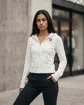 Statement Street - Eigus | Taillierter Bestickter Hoodie Damen