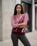 Statement Street - Visik | Gemustertes Kontrastfarbenes Sweatshirt Damen