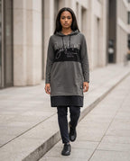 Statement Street - Runul | Langgeschnittene Bedruckte Tunika Damen