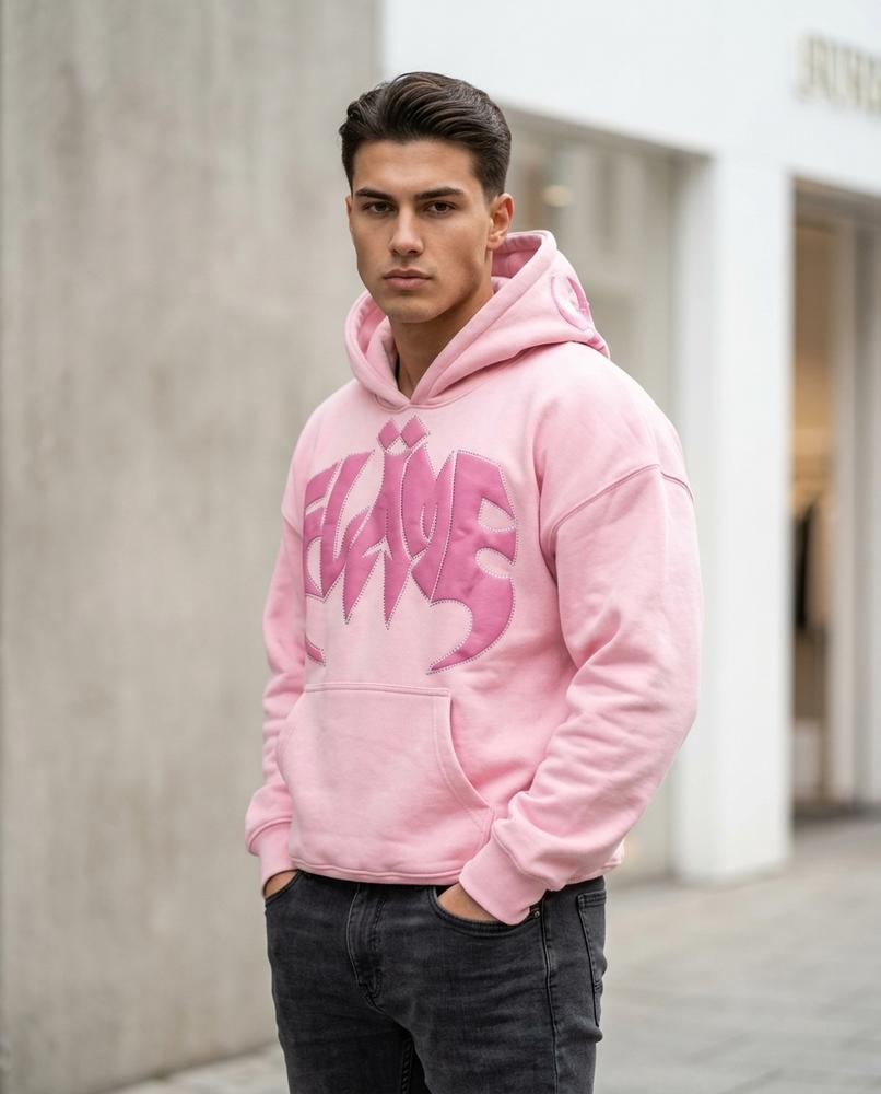 Statement Street - Rinad | Strassbesetzt Oversized Hoodie Unisex