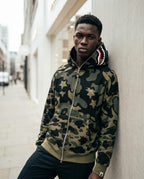 Statement Street - Nehom | Gemustert Appliziert Hoodie Unisex
