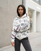 Statement Street - Nehom | Gemustert Appliziert Hoodie Unisex