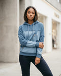 Statement Street - Yefim | Mehrfarbiger Asymmetrischer Hoodie Damen