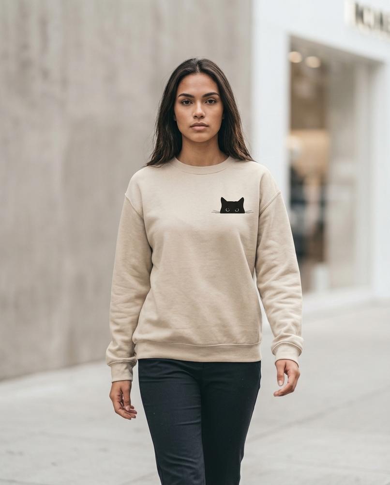 Statement Street - Yibod | Langärmeliges Rundhals Sweatshirt Unisex