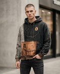 Statement Street - Kofiv | Gepatcht Gewaschen Hoodie Unisex