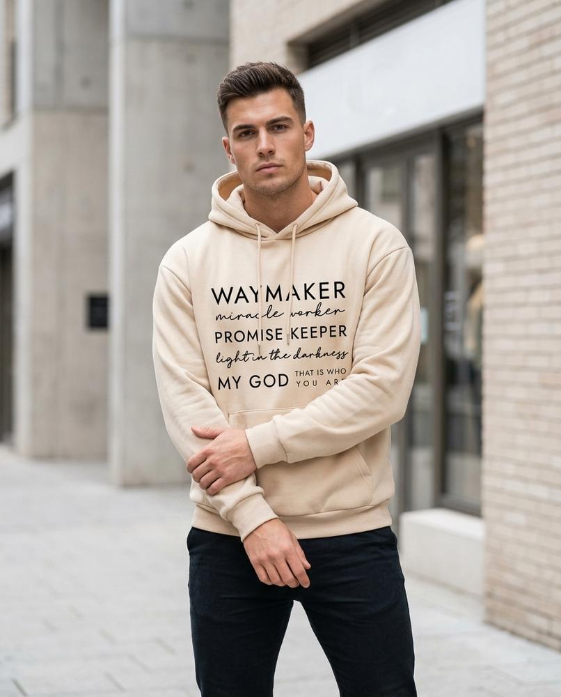 Statement Street - Yiwal | Langärmlig Bedruckt Hoodie Unisex