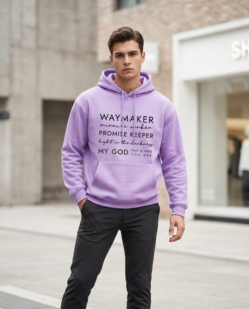 Statement Street - Yiwal | Langärmlig Bedruckt Hoodie Unisex