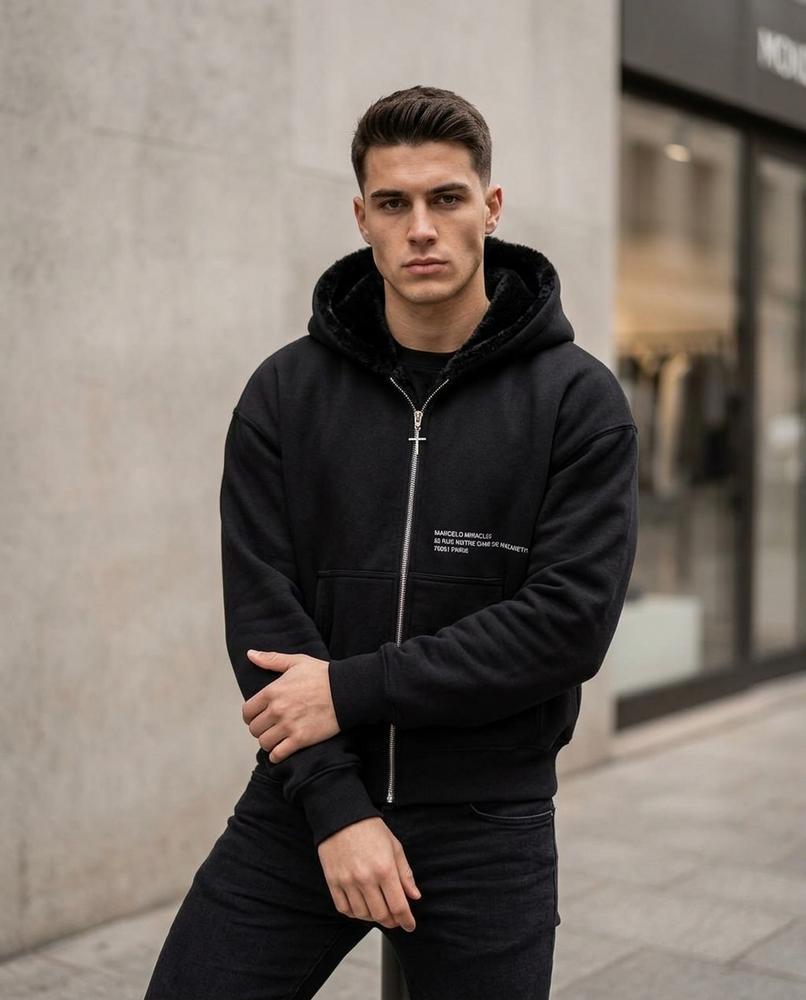 Statement Street - Sosir | Gefütterter Langärmliger Hoodie Unisex