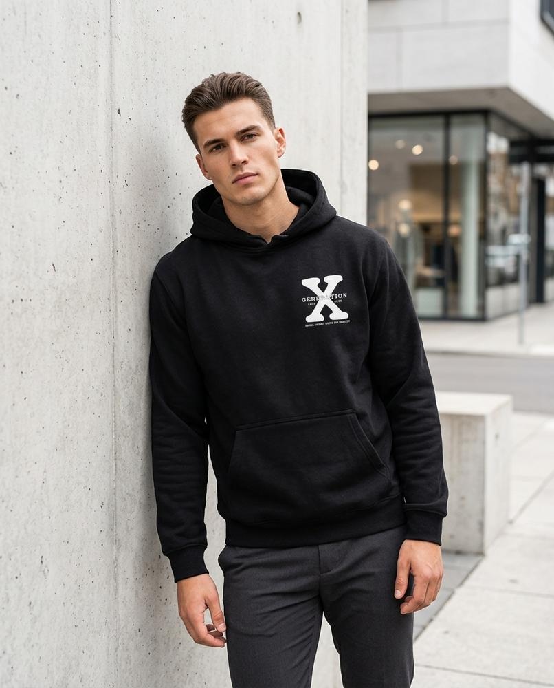 Statement Street - Kuted | Bedruckter Langärmliger Hoodie Unisex