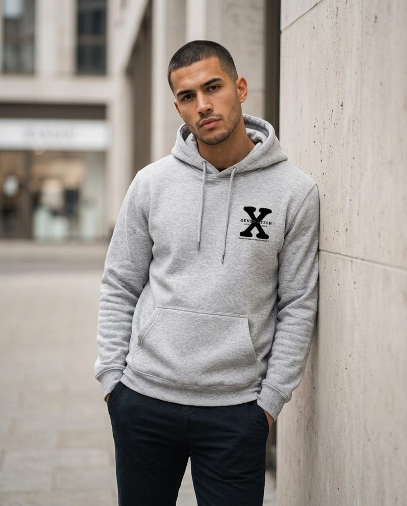 Statement Street - Kuted | Bedruckter Langärmliger Hoodie Unisex