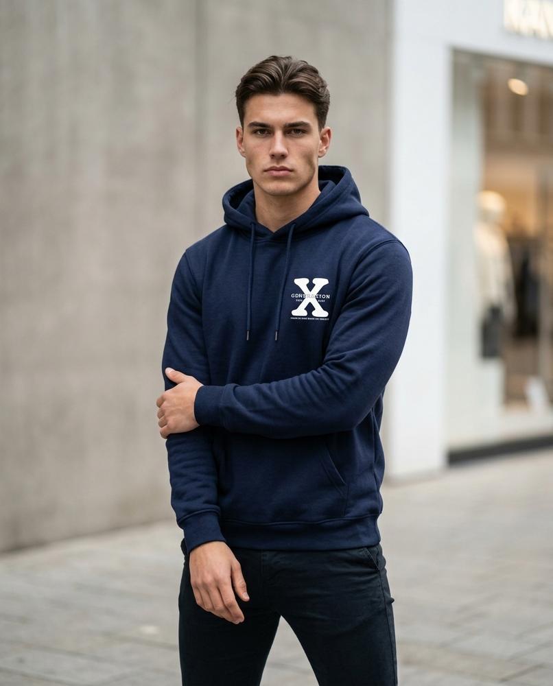 Statement Street - Kuted | Bedruckter Langärmliger Hoodie Unisex