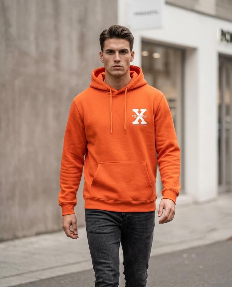 Statement Street - Kuted | Bedruckter Langärmliger Hoodie Unisex