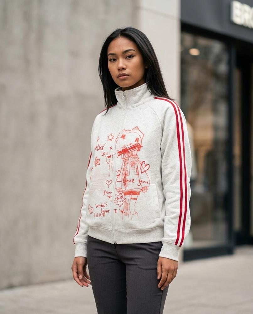 Statement Street - Togel | Bedruckt Mit Stehkragen Jacke Unisex