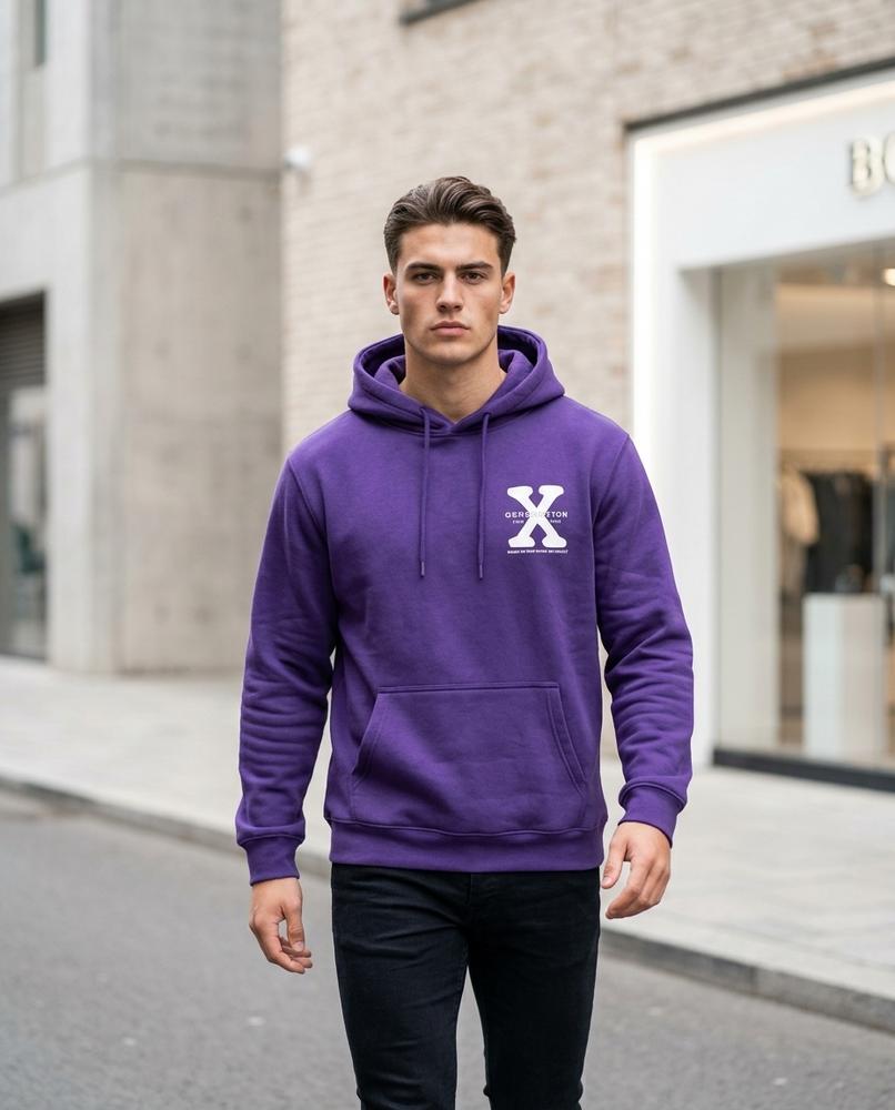 Statement Street - Kuted | Bedruckter Langärmliger Hoodie Unisex