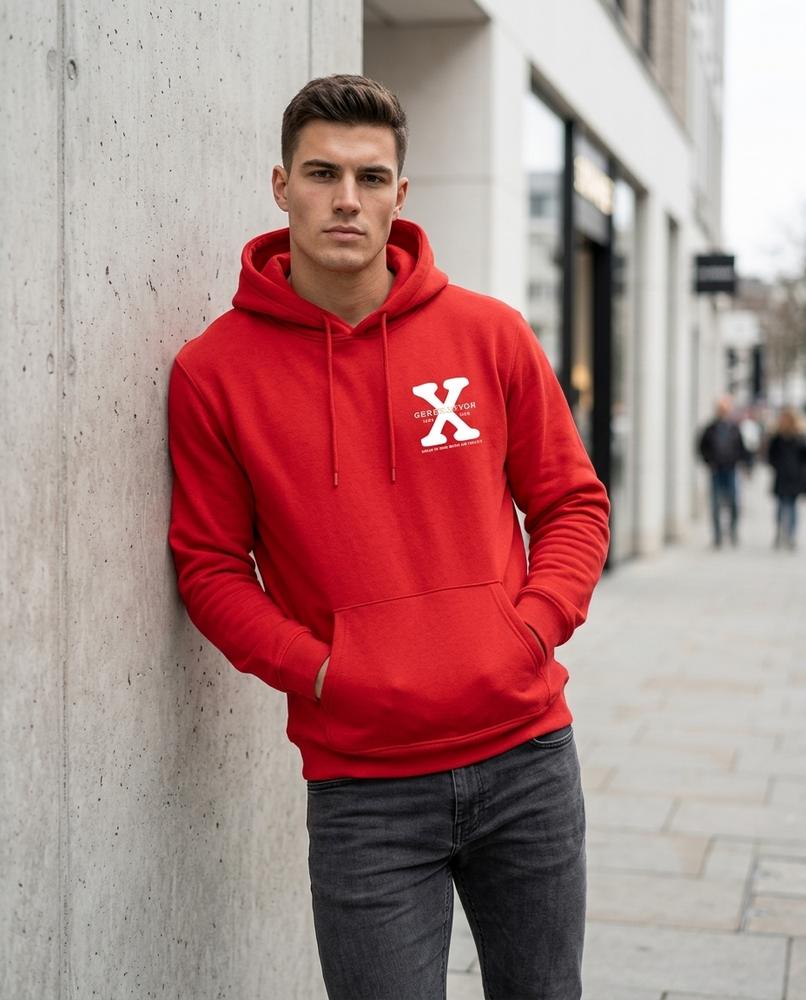 Statement Street - Kuted | Bedruckter Langärmliger Hoodie Unisex