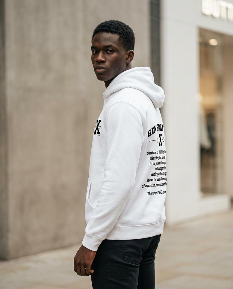Statement Street - Kuted | Bedruckter Langärmliger Hoodie Unisex