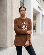 Statement Street - Rupok | Plüschig Langärmlig Tunika Damen