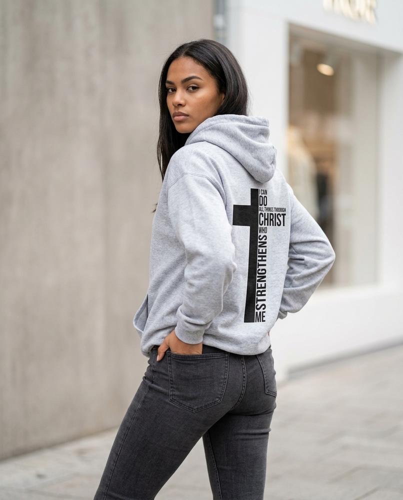 Statement Street - Lubev | Bedruckter Langärmliger Hoodie Unisex