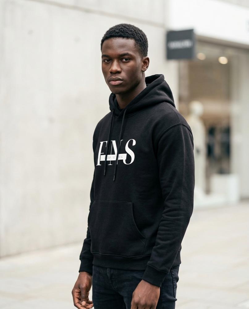 Statement Street - Lehom | Locker Geschnitten Bedruckt Hoodie Unisex