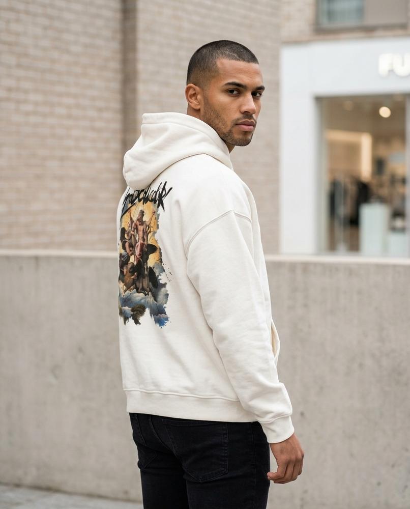 Statement Street - Kesad | Bedruckt Langärmlig Hoodie Unisex