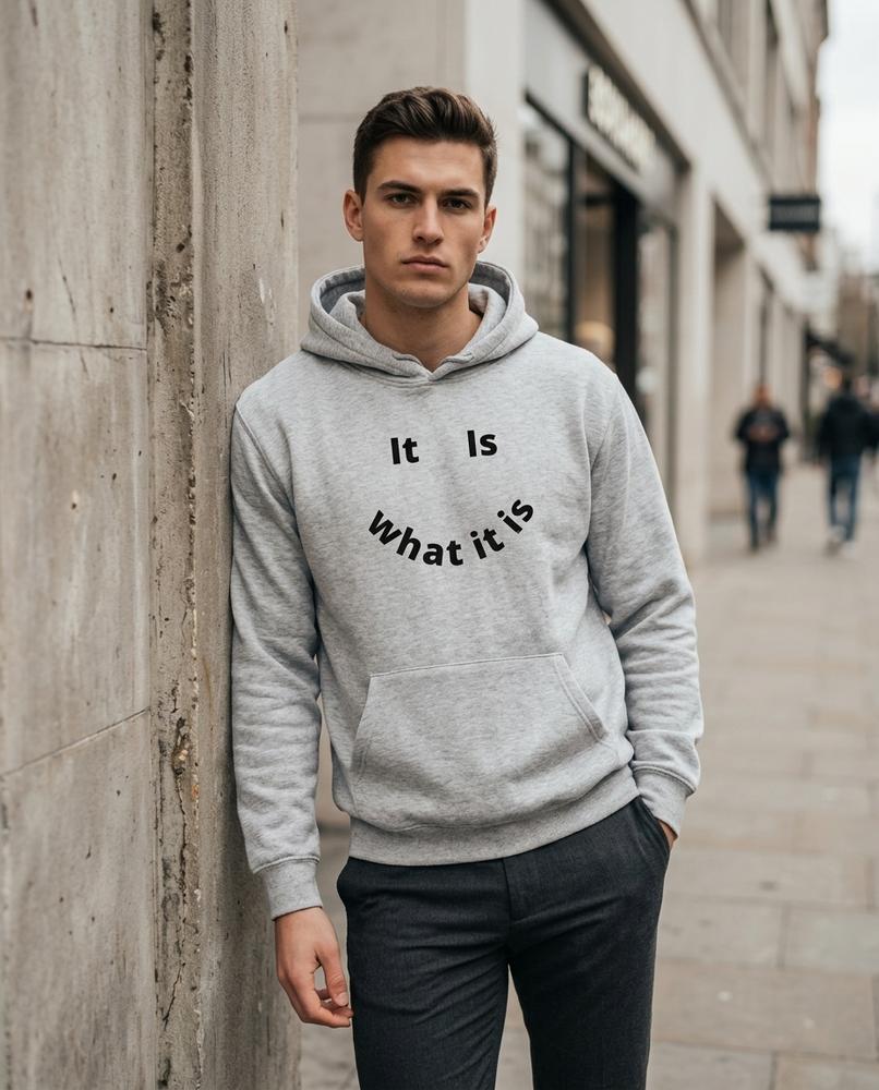 Statement Street - Mekor | Langärmlig Bedruckt Hoodie Unisex