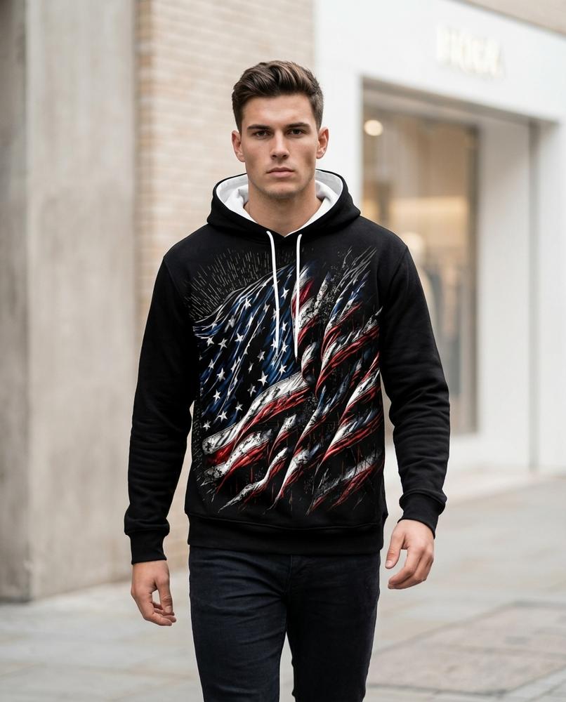 Statement Street - Maged | Bedruckter Langärmliger Hoodie Unisex