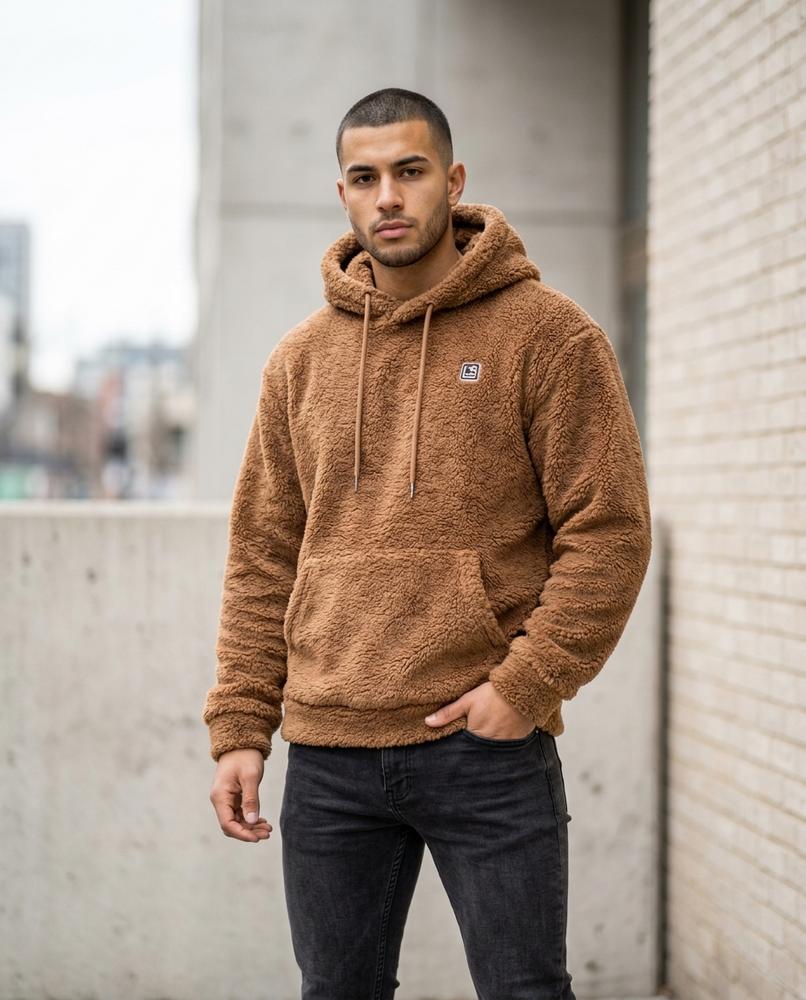 Statement Street - Dasal | Plüschig Weit Geschnittener Hoodie Unisex