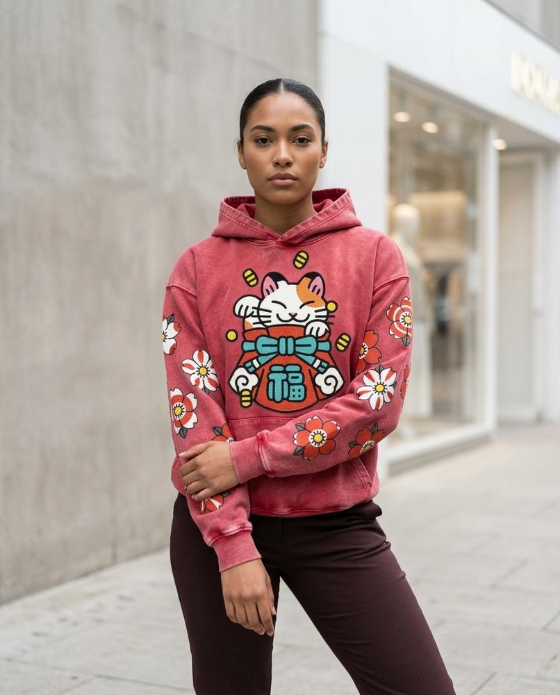 Statement Street - Zegov | Bedruckter Gewaschener Hoodie Unisex
