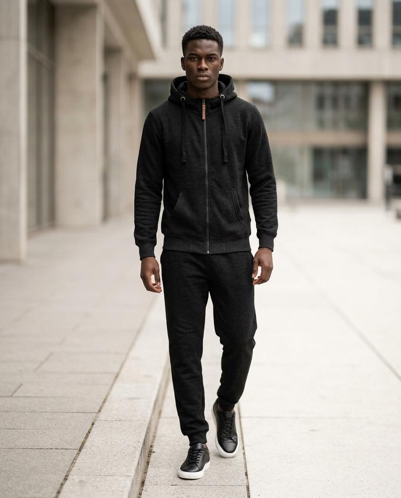 Statement Street - Retev | Melierter Sweat Anzug Herren